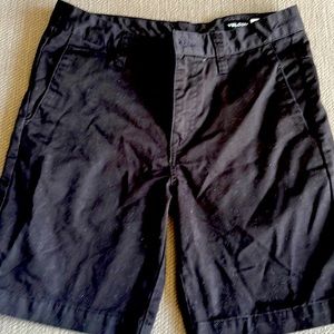 Volcom black chino shorts sz 29. Worn 2x on vaca.